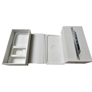 Apple iPhone 5 EMPTY Box Packaging Inserts ONLY NO PHONE White 16GB MD655LL/A